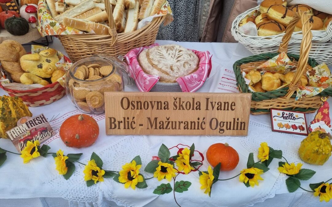 OŠ IVANE BRLIĆ – MAŽURANIĆ OGULIN NA DANIMA KRUHA U ORGANIZACIJI DND OGULIN