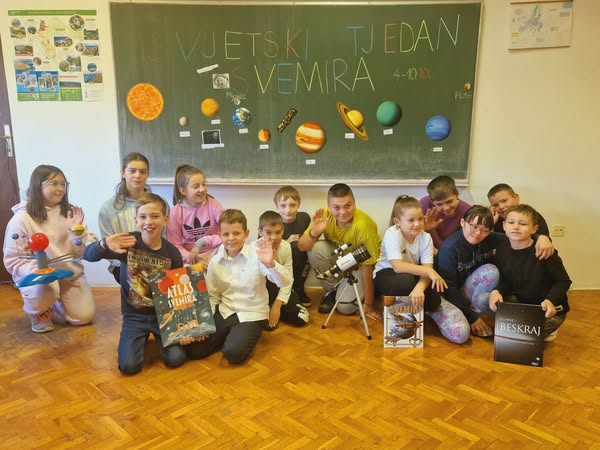 TELESKOP I PLANETI U PŠ DREŽNICA