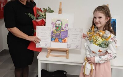 OSVOJENO 1.MJESTO NA LIKOVNOM NATJEČAJU „TRAGOM KVATERNIKA“ U RAKOVICI