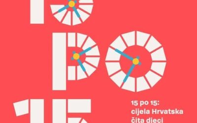POČETAK NACIONALNOG ČITALAČKOG IZAZOVA „15 PO 15 – CIJELA HRVATSKA ČITA DJECI“.
