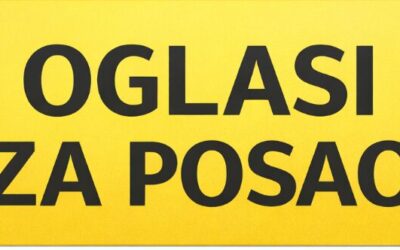 NATJEČAJ ZA POPUNU RADNIH MJESTA (14.1. – 22.1.2026.)