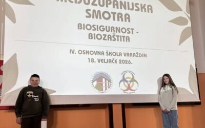 BRLIĆKINI UČENICI SUDJELOVALI NA MEĐUŽUPANIJSKOJ SMOTRI BIOSIGURNOST I BIOZAŠTITA U VARAŽDINU