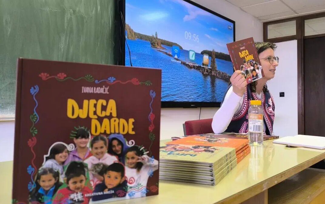 U PODRUČNOJ ŠKOLI DREŽNICA ODRŽAN  KNJIŽEVNI SUSRET S IVANOM RADAČIĆ