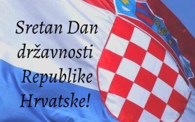 SRETAN DAN DRŽAVNOSTI REPUBLIKE HRVATSKE!