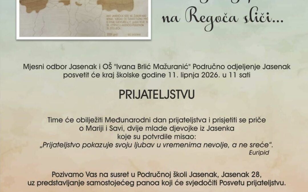 MEĐUNARODNI DAN PRIJATELJSTVA